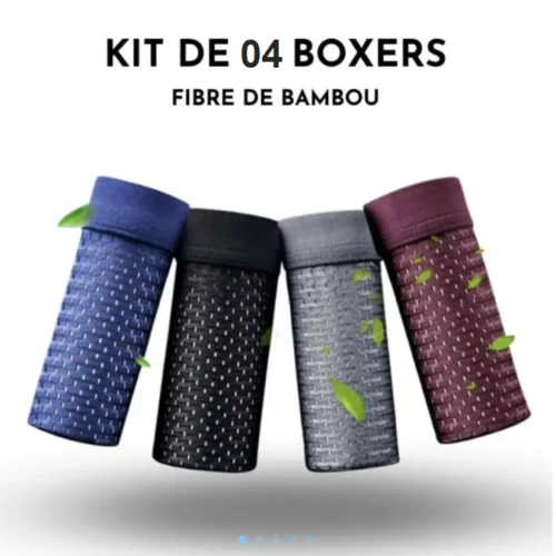 Kit 4 Boxers Slip